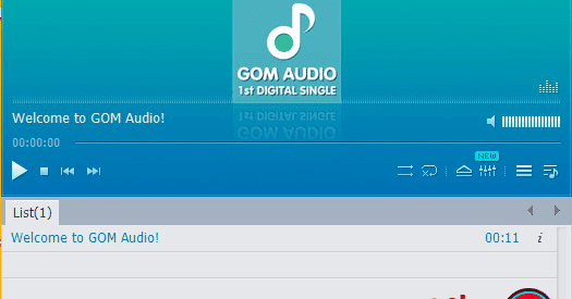 تحميل برنامج صوت GOM Audio للكمبيوتر 