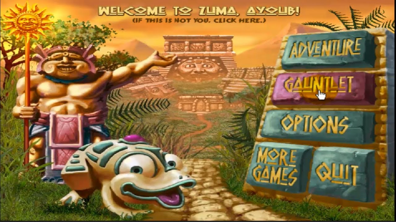 لعبة Zuma Deluxe